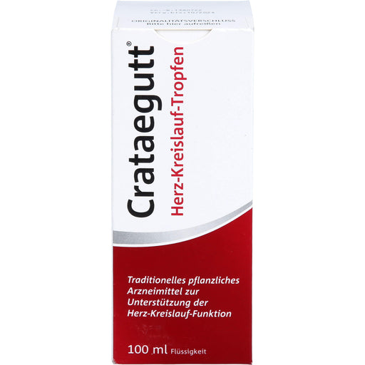 Crataegutt  Herz-Kreislauf-Tropfen, 100 ml Lösung