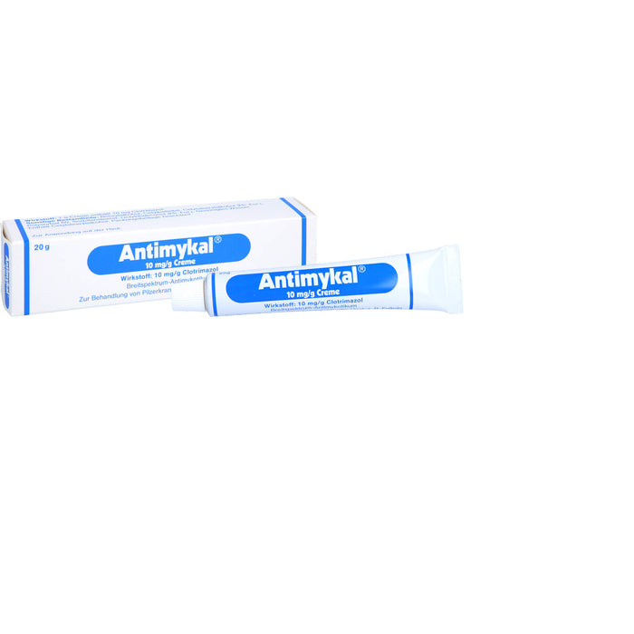 Antimykal 10 mg / g Creme zur Bekämpfung von Fußpilz, 20 g Crème