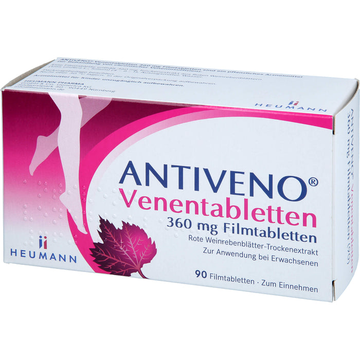 ANTIVENO Venentabletten 360 mg Filmtabletten, 90 pc Tablettes