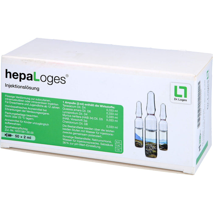hepaLoges Injektionslösung, 50X2 ml ILO