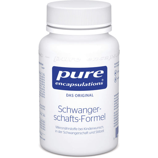 Pure Encapsulations Schwangerschafts-Formel Bei Kinderwunsch, in der Schwangerschaft und Stillzeit, 30 St. Kapseln