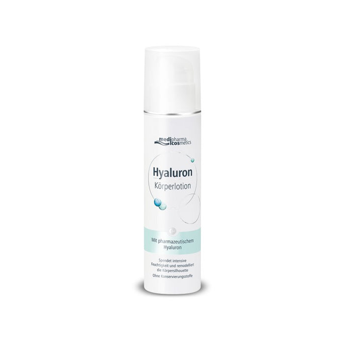 Medipharma Cosmetics Hyaluron Körperlotion spendet intensive Feuchtigkeit, 200 ml Lotion