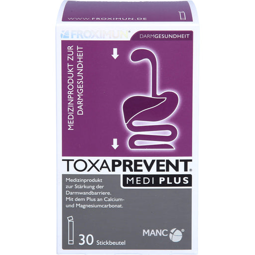 FROXIMUN Toxaprevent medi plus Pulver  zur Stärkung der Darmwandbarriere, 30 St. Beutel