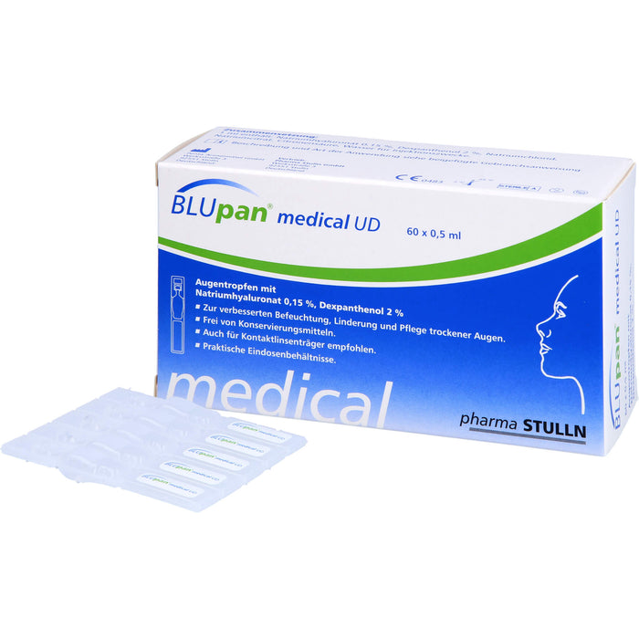 BLUpan medical UD Augentropfen, 60 pcs. Solution