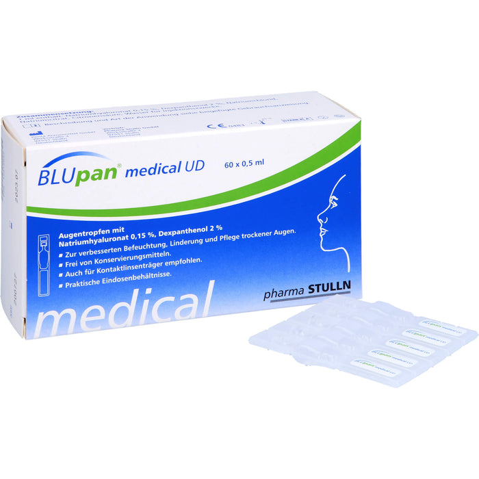 BLUpan medical UD Augentropfen, 60 pcs. Solution