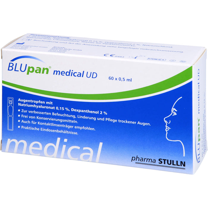 BLUpan medical UD Augentropfen, 60 pcs. Solution