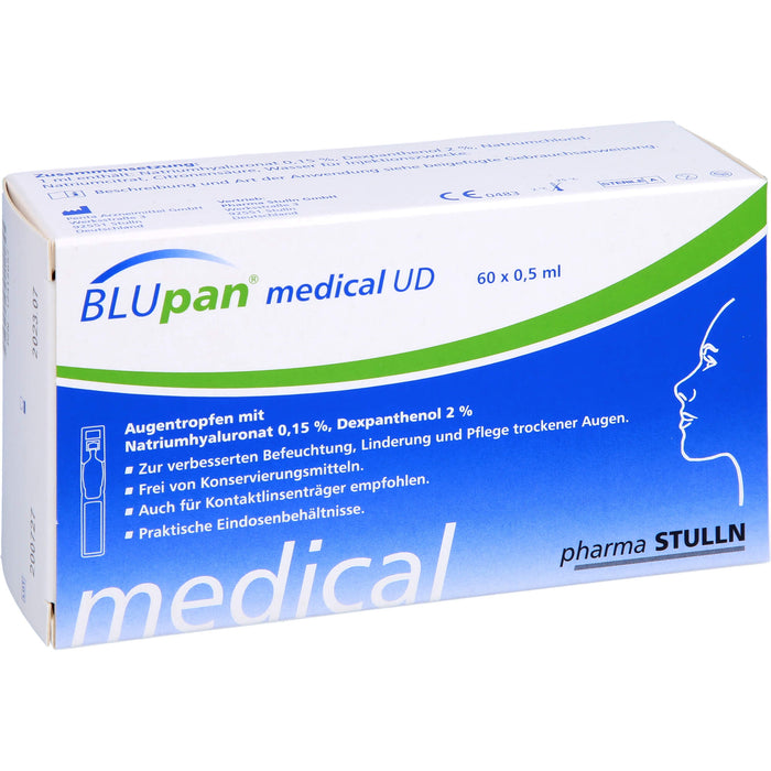 BLUpan medical UD Augentropfen, 60 pcs. Solution