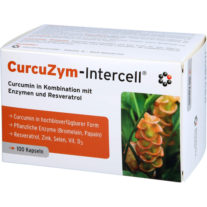 CurcuZym-Intercell Kapseln, 100 St. Kapseln