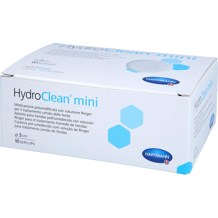 HydroClean Mini aktiviertes Wundkissen zur Nasstherapie, 10 pcs. Compresses