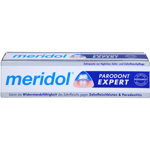 Meridol Parodont-Expert Zahnpasta bei Parodontitis und Zahnfleischrückgang, 75 ml Zahncreme
