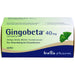 Gingobeta 40 mg Filmtabletten zur Unterstützung von Gedächtnis und Konzentration, 60 St. Tabletten
