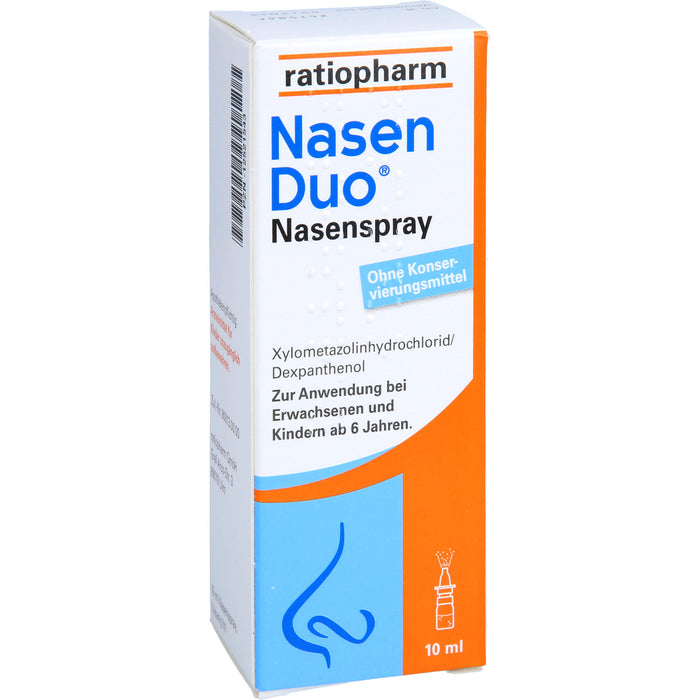 NasenDuo Nasenspray, 10 ml Solution