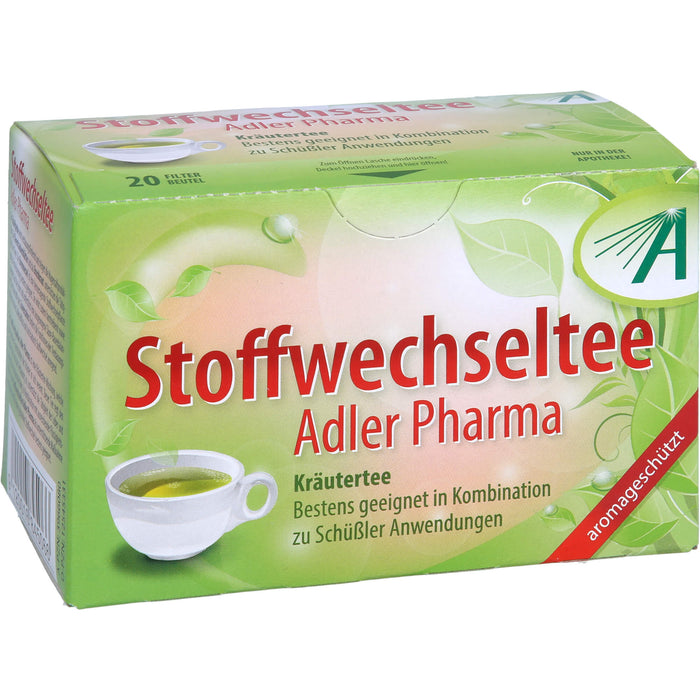 Adler Pharma Stoffwechseltee, 20 pc Sachets