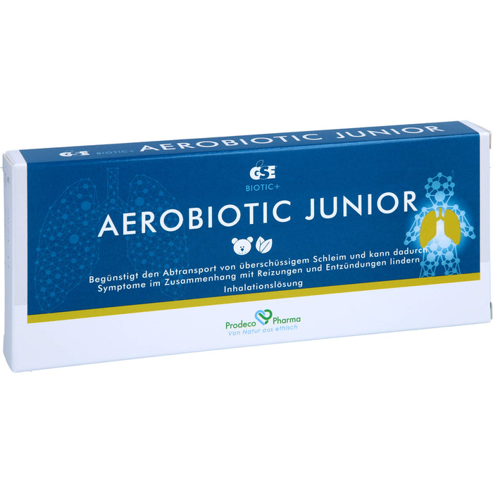 GSE Aerobiotic Junior Aerosollösung sanfte Inhalation zur Unterstützung gereizter Atemwege bei Kindern, 50 ml Solution