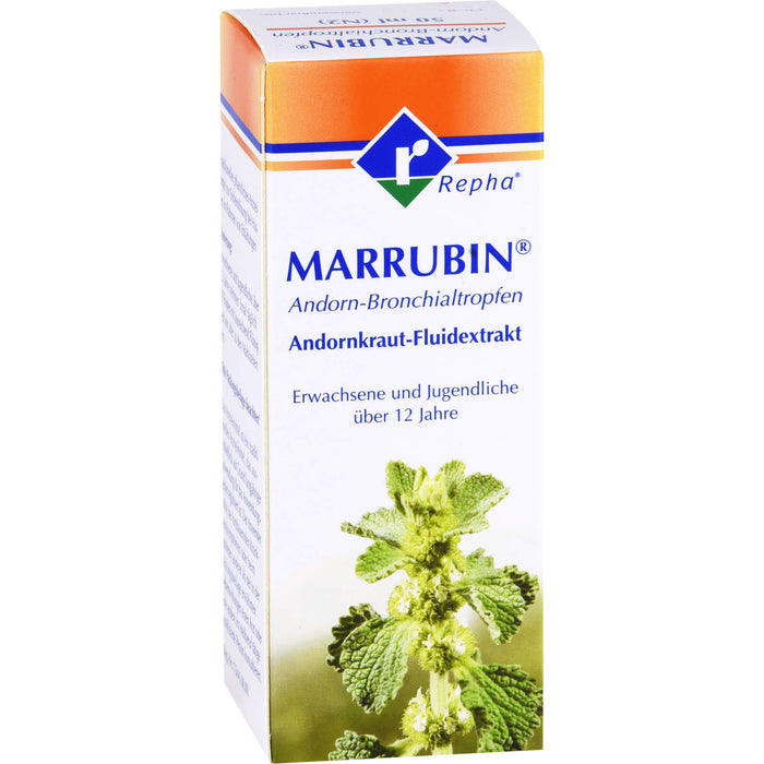 MARRUBIN Andorn-Bronchialtropfen, 50 ml Solution