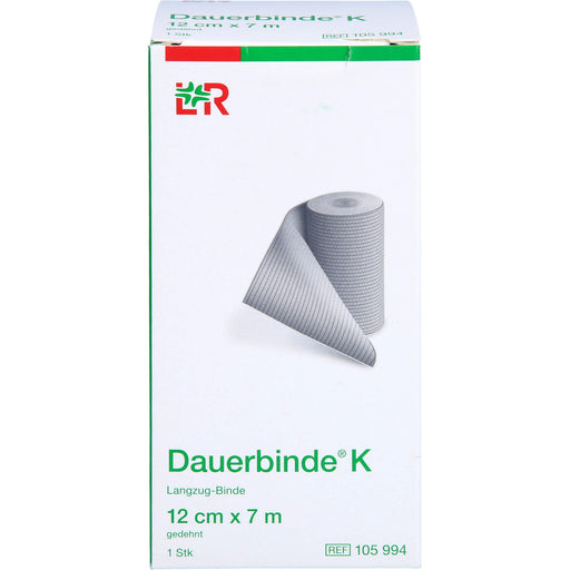 Lohmann & Rauscher Dauerbinde K 12 cm x 7 m Langzug-Binde, 1 St. Binde