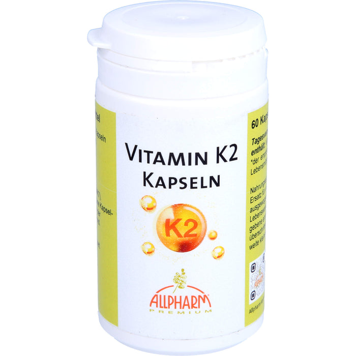 ALLPHARM Vitamin K2 MK7 Kapseln, 60 St. Kapseln