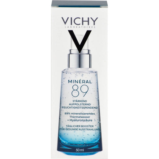 VICHY Minéral 89 Hyaluron Boost mit Sofort Effekt Elixier, 50 ml Creme