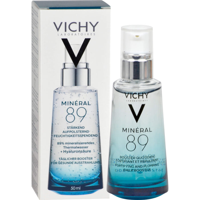 VICHY Minéral 89 Hyaluron Boost mit Sofort Effekt Elixier, 50 ml Crème