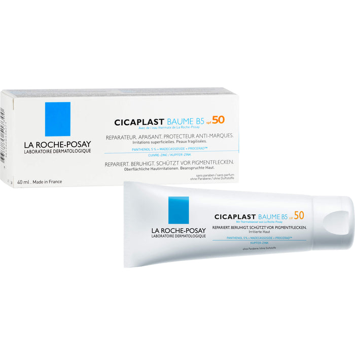 La Roche-Posay Cicaplast Baume B5 LSF 50 Haut-Balsam, 40 ml Cream