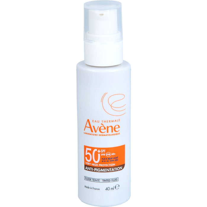 Avène Anti-Pigmentation getöntes Fluid LSF 50+ für empfindliche Haut, 40 ml Solution
