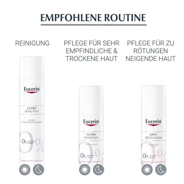Eucerin Ultra Sensitive Reinigungslotion für sehr empfindliche Haut, 100 ml Lotion