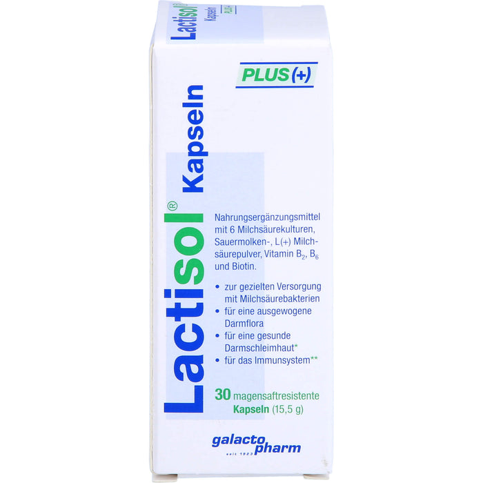 Lactisol Kapseln Plus, 30 St. Kapseln