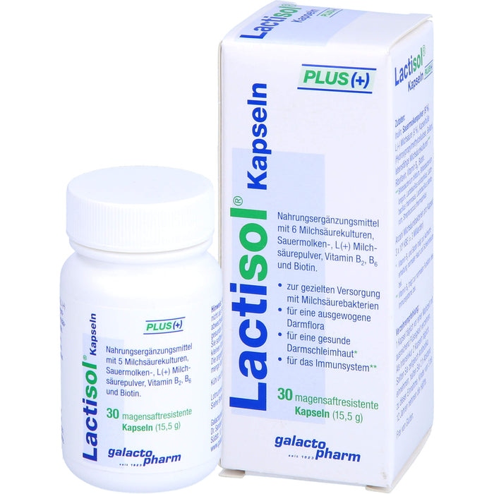 Lactisol Kapseln Plus, 30 pcs. Capsules