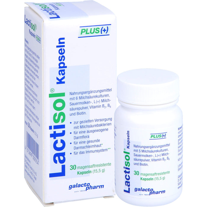 Lactisol Kapseln Plus, 30 St. Kapseln