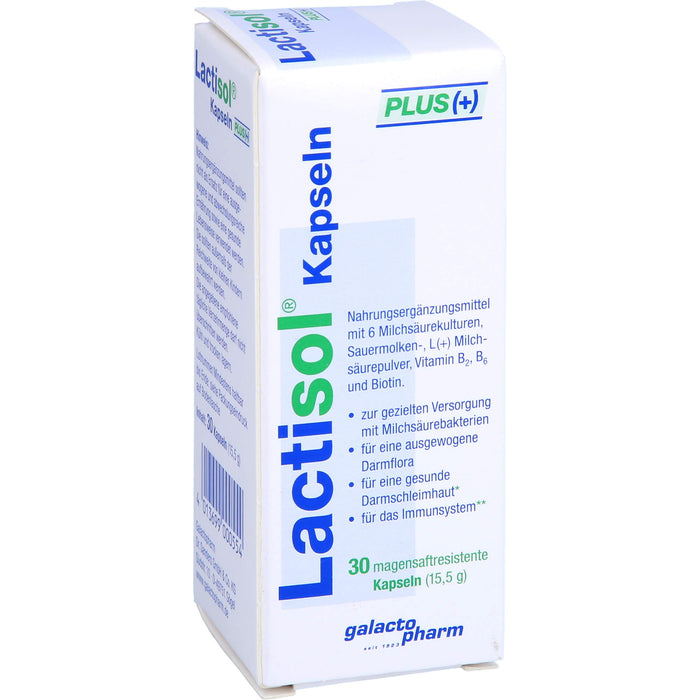 Lactisol Kapseln Plus, 30 St. Kapseln