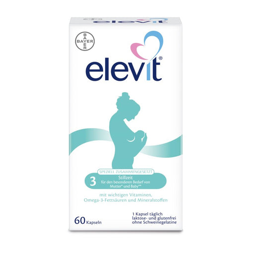 Elevit 3 Stillzeit Kapseln, 60 St. Kapseln