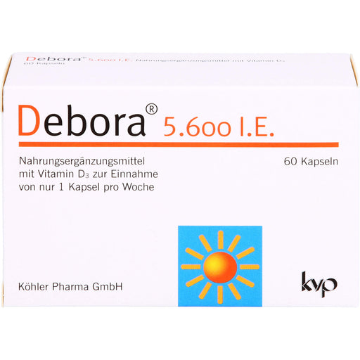 Debora 5,600 I.E., 60 St KAP