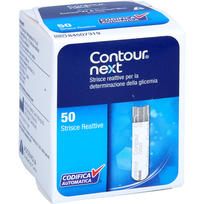 Contour Next actiPART Sensoren, 50 pcs. Test strips