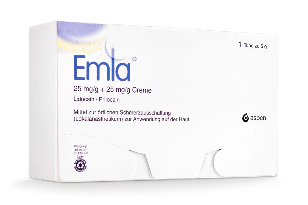 Emla Creme zur örtlichen Schmerzausschaltung, 5 g Cream