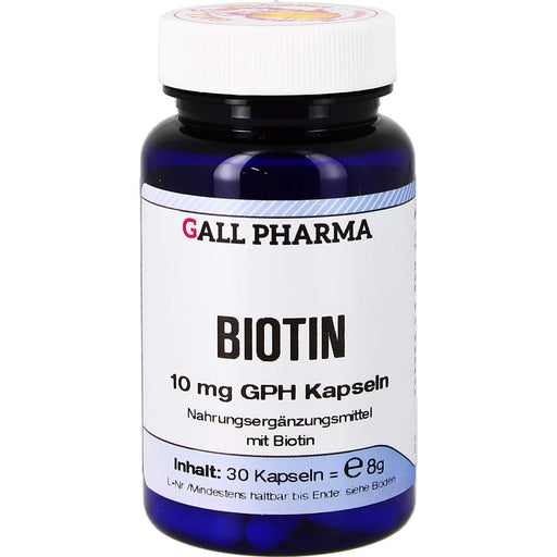 GALL PHARMA Biotin 10 mg GPH Kapseln, 30 St. Kapseln