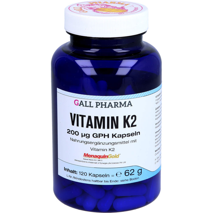 GALL PHARMA Vitamin K2 200 µg  Kapseln, 120 St. Kapseln