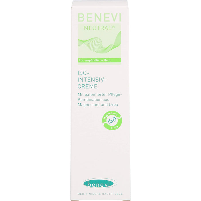 Benevi Neutral ISO-Intensivcreme zur gezielten Pflege trockener und gereizter Hautareale, 75 ml Creme