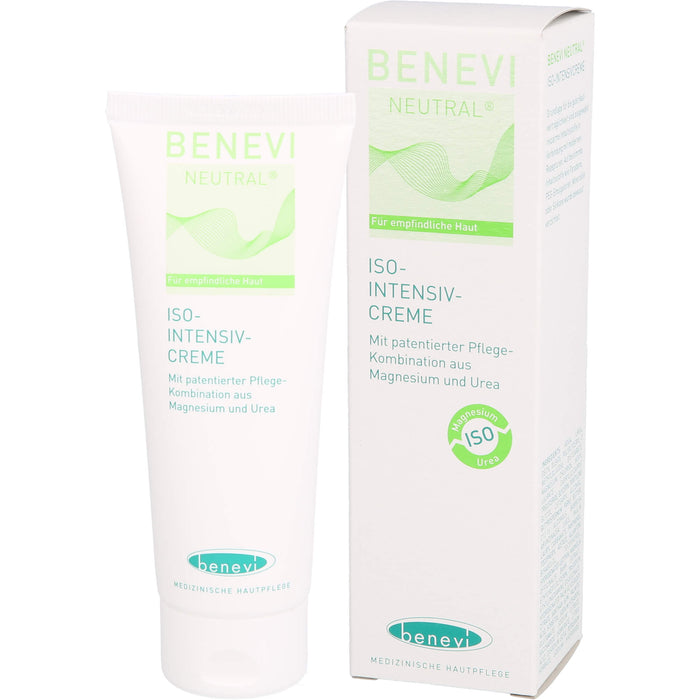 Benevi Neutral ISO-Intensivcreme zur gezielten Pflege trockener und gereizter Hautareale, 75 ml Crème