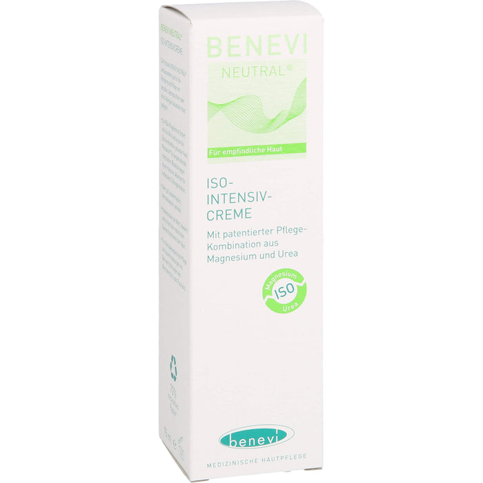 Benevi Neutral ISO-Intensivcreme zur gezielten Pflege trockener und gereizter Hautareale, 75 ml Crème