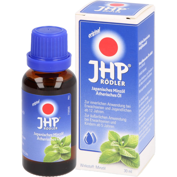 JHP Rödler Japanisches Minzöl ätherisches Öl, 30 ml ätherisches Öl