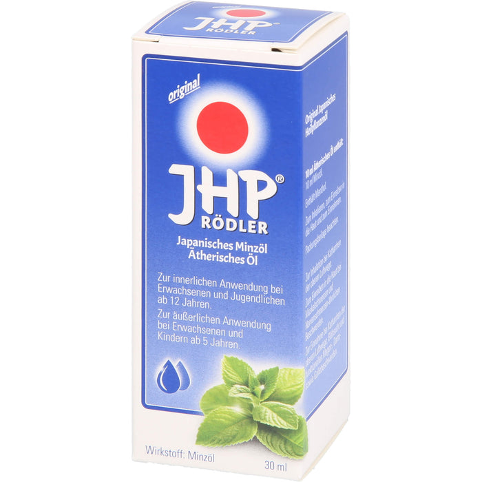 JHP Rödler Japanisches Minzöl ätherisches Öl, 30 ml ätherisches Öl