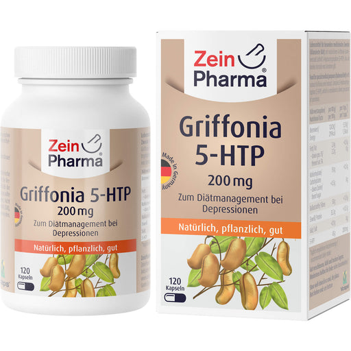Zein Pharma Griffonia 5-HTP 200 mg Kapseln, 120 St. Kapseln