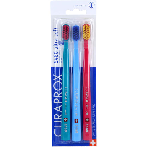 Curaprox 3er Zahnbürste CS 5460 ultra soft, 3 St. Zahnbürste