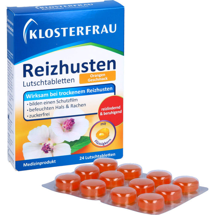 Klosterfrau Reizhusten Lutschtabletten, 24 pcs. Tablets