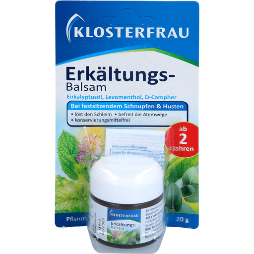 Klosterfrau Erkältungs-Balsam, 20 g Balsam
