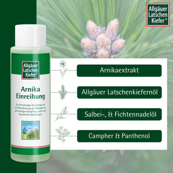 Allgäuer Latschenkiefer Arnika Einreibung, 250 ml Balsam