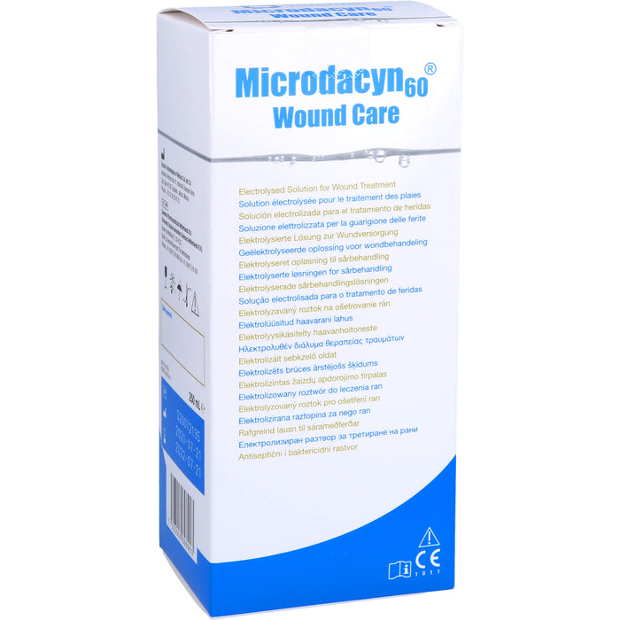 Microdacyn 60 Wound Care Lösung zur Wundversorgung, 250 ml Lösung