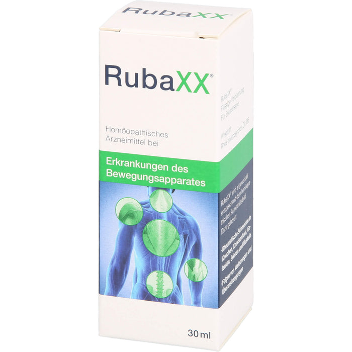 RubaXX flüssige Verdünnung bei Erkrankungen des Bewegungsapparates, 30 ml Solution