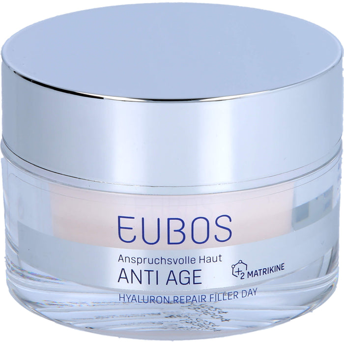EUBOS Hyaluron Repair Filler Day Creme für anspruchsvolle Haut, 50 ml Creme