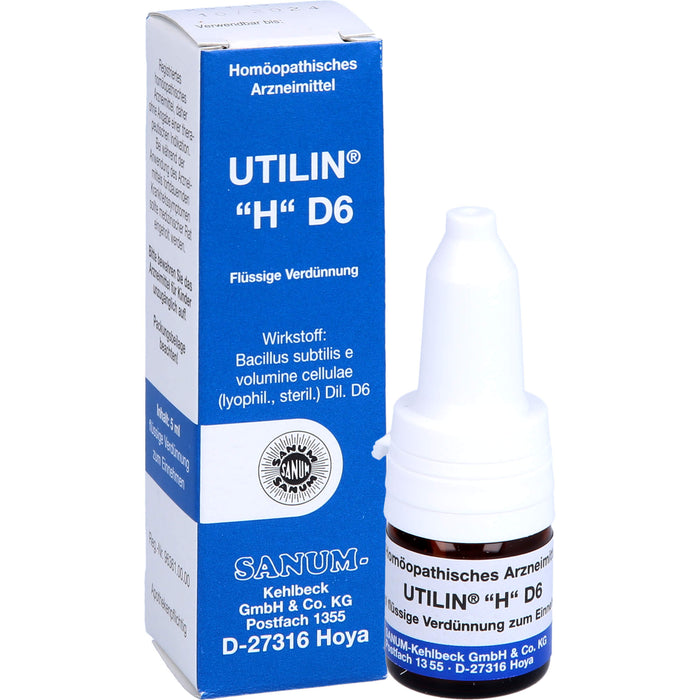 SANUM KEHLBECK Utilin H D6 flüssige Verdünnung, 5 ml Solution